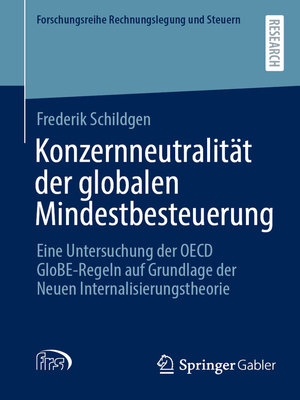 cover image of Konzernneutralität der globalen Mindestbesteuerung